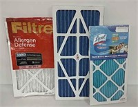 Miscellaneous lot of 3 filters