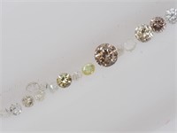 Asst genuine loose diamond gemstones