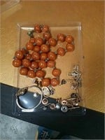 Small box of jewelry