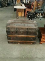 Old treasure trunk