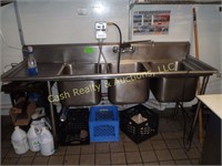 3 COMPARTMENT SINK