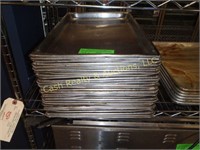 10 STAINLESS PANS