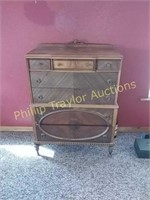 Antique 3 over 4 Drawer Chest on Chest