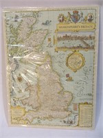 Shakespear's Britain Map
