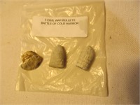 Civil War Bullets from Cold Harbor