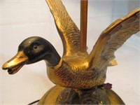 Brass Duck Lamp