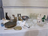 Animal Figurines, Glass, & Ceramics