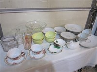 China, Cups, Glassware & Misc. Dishware