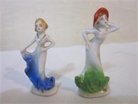 Occupied Japan Female Figurines