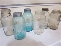 Large Vintage Canning Jars