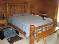 Lodge Pole Pine Montana Woodworks Queen Bed