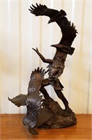 1991 "Soaring Spirits" Sculpture Buck McCain 21"