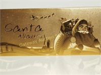 20-SG03 M50 5x 24K Gold Foil "Santa Clause"