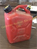 One gallon gas jug
