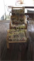 Outdoor Chair With Ottoman