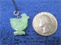 jade rooster charm