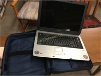 TOSHIBA LAPTOP IN CARRYING CASE
