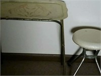 TV tray &  stool
