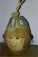 Carved Coconut head