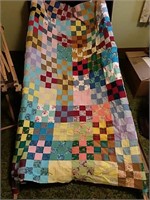Quilt, Homemade, 3 layers, not quilted