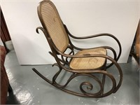 Bentwood style rocking chair