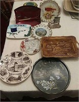 Decorative state & collector plates