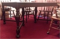1940s wood dining table (NO CHAIRS)