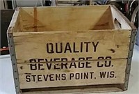 Quality Beverage advertising box