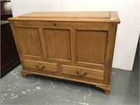 Early antique blanket chest