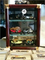Toy cars & original boxes & auto water glasses