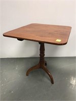 Antique tilt top table