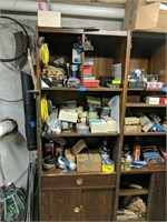 3 Wall Cabinets And Contents Miscellaneous Items