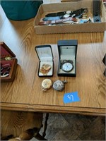 4 Pocket Watches As Shown