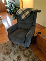 Recliner With Blanket