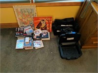 Vcr Camera Sentry Lock Box Dvds And Folding Tv