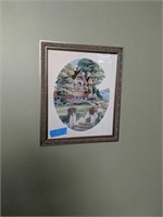 Pair Of Framed Prints As Shown