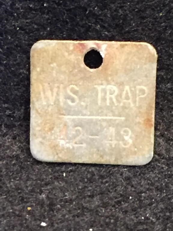 Wis Trap Tag 1942-43