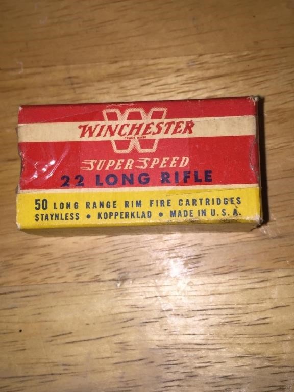 Vintage Winchester 22 LR Ammo