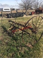 Steel Wheel Buck Rake 10' Wide