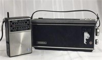 Vintage portable radio lot