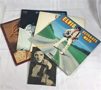 Elvis Presley LP record lot