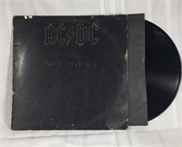 AC/DC back in black LP record