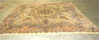 Antique Persian Kermen Rug 11' 4" x 11' 9"