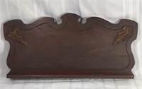 Wood music holder salvaged from antique Organ