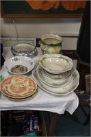 Large collection vintage china.