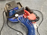 2PC TOOL LOT AIR COMPRESSOR AND SANDER