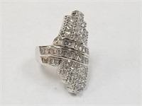 STERLING SILVER BLINGY RING