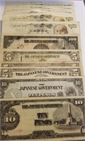 LARGE LOT OF JAPANESE VTG CURRENCY