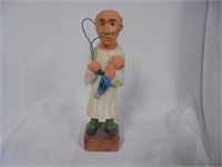 Wooden Doctor Figurine