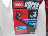 Toro Super electric blower vac
